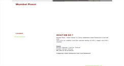 Desktop Screenshot of mumbairasoi.com